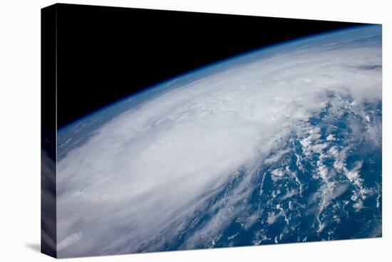 Hurricane Irene from Space Art Print Poster-null-Stretched Canvas