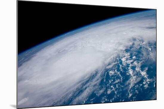 Hurricane Irene from Space-null-Mounted Photo