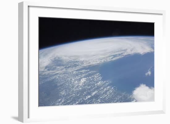 Hurricane Irene over Cape Hatteras, North Carolina-null-Framed Photographic Print