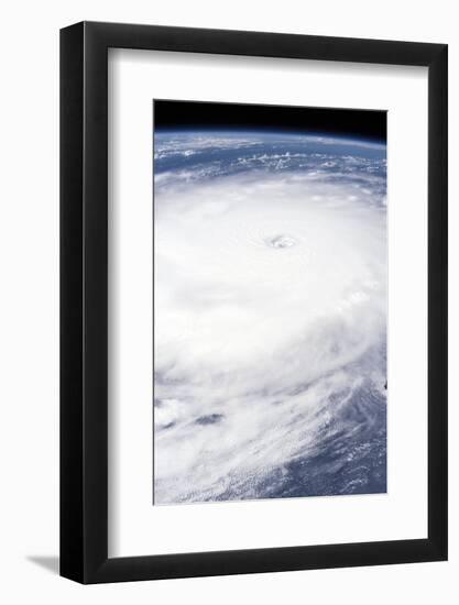 Hurricane Irma, ISS Image-null-Framed Photographic Print