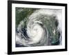 Hurricane Isaac in the Gulf of Mexico-Stocktrek Images-Framed Photographic Print