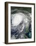 Hurricane Isaac over Louisiana-null-Framed Photographic Print