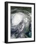 Hurricane Isaac over Louisiana-null-Framed Photographic Print