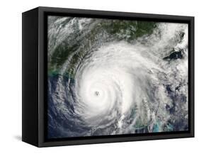 Hurricane Ivan off Southern United States-Stocktrek Images-Framed Stretched Canvas