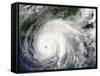 Hurricane Ivan off Southern United States-Stocktrek Images-Framed Stretched Canvas