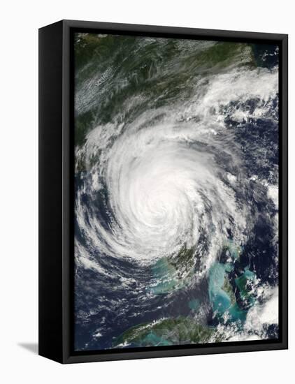 Hurricane Jeanne Over Florida-Stocktrek Images-Framed Stretched Canvas