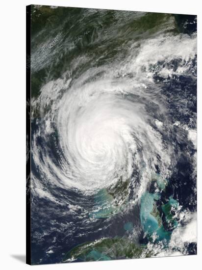 Hurricane Jeanne Over Florida-Stocktrek Images-Stretched Canvas