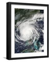 Hurricane Jeanne Over Florida-Stocktrek Images-Framed Photographic Print