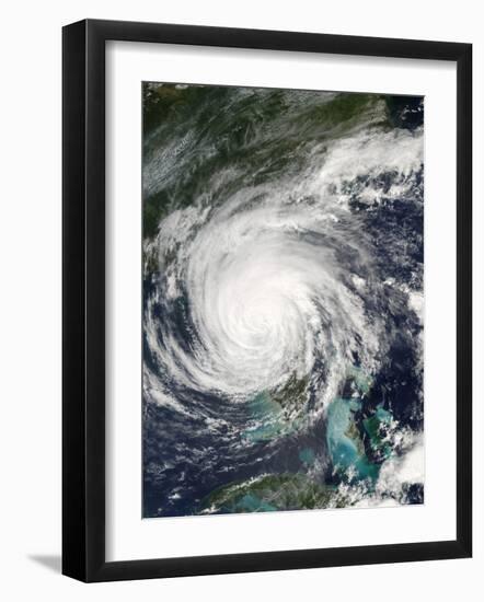 Hurricane Jeanne Over Florida-Stocktrek Images-Framed Photographic Print