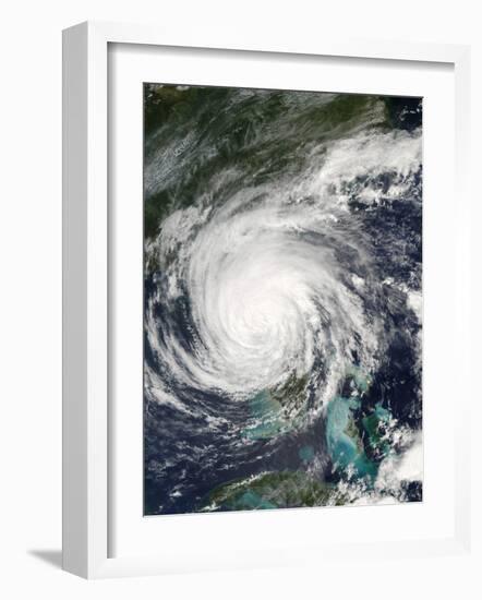 Hurricane Jeanne Over Florida-Stocktrek Images-Framed Photographic Print