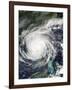 Hurricane Jeanne Over Florida-Stocktrek Images-Framed Photographic Print