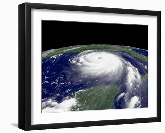 Hurricane Katrina Regional Imagery-Stocktrek Images-Framed Photographic Print