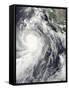 Hurricane Marie Off Mexico-null-Framed Stretched Canvas