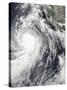 Hurricane Marie Off Mexico-null-Stretched Canvas