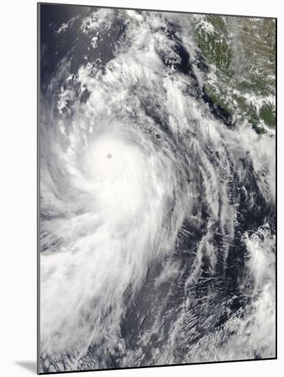 Hurricane Marie Off Mexico-null-Mounted Photographic Print