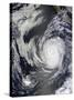 Hurricane Marie Off Mexico-null-Stretched Canvas