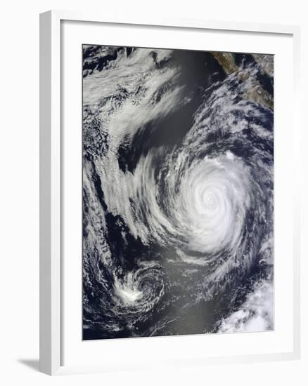 Hurricane Marie Off Mexico-null-Framed Photographic Print