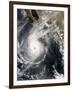 Hurricane Norbert Off Mexico, October 10, 2008-Stocktrek Images-Framed Photographic Print