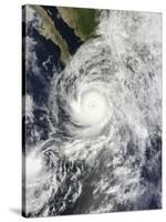 Hurricane Odile Southeast of the Baja California Peninsula-null-Stretched Canvas
