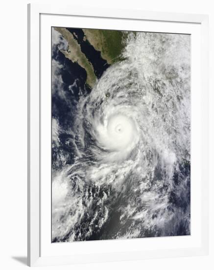 Hurricane Odile Southeast of the Baja California Peninsula-null-Framed Photographic Print