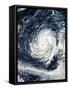 Hurricane Ophelia, Satellite Image-null-Framed Stretched Canvas