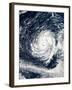 Hurricane Ophelia, Satellite Image-null-Framed Photographic Print