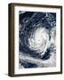 Hurricane Ophelia, Satellite Image-null-Framed Photographic Print