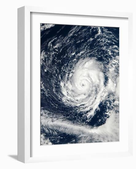 Hurricane Ophelia, Satellite Image-null-Framed Photographic Print