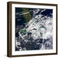 Hurricane Paloma over Cuba, November 9, 2008-Stocktrek Images-Framed Photographic Print