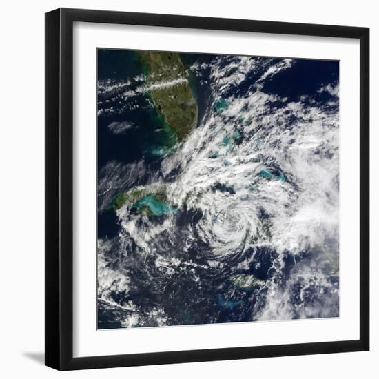 Hurricane Paloma over Cuba, November 9, 2008-Stocktrek Images-Framed Photographic Print