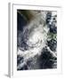 Hurricane Raymond Off Mexico-null-Framed Photographic Print