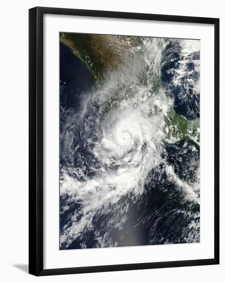 Hurricane Raymond Off Mexico-null-Framed Photographic Print