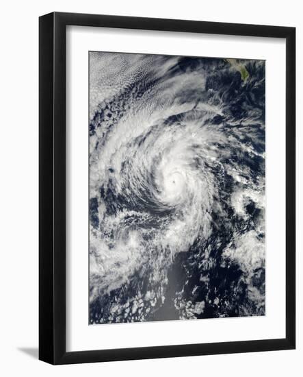 Hurricane Raymond Off Mexico-null-Framed Photographic Print