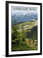 Hurricane Ridge, Olympic National Park, Washington-Lantern Press-Framed Art Print