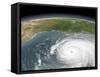 Hurricane Rita-Stocktrek Images-Framed Stretched Canvas