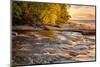 Hurricane River Flowing into Lake Superior at Sunset, Upper Peninsula of Michigan-Adam Jones-Mounted Photographic Print