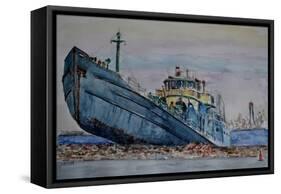 Hurricane Sandy, 2012-Anthony Butera-Framed Stretched Canvas