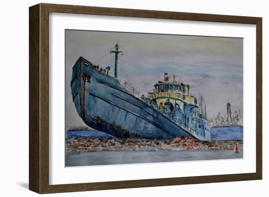 Hurricane Sandy, 2012-Anthony Butera-Framed Giclee Print