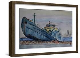 Hurricane Sandy, 2012-Anthony Butera-Framed Giclee Print