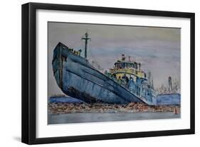 Hurricane Sandy, 2012-Anthony Butera-Framed Premium Giclee Print