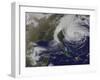 Hurricane Sandy Along the East Coast of the United States-Stocktrek Images-Framed Photographic Print