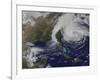 Hurricane Sandy Along the East Coast of the United States-Stocktrek Images-Framed Photographic Print