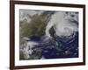 Hurricane Sandy Along the East Coast of the United States-Stocktrek Images-Framed Photographic Print