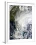 Hurricane Sandy Off the Southeast United States-null-Framed Photographic Print