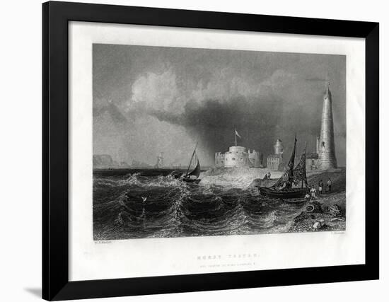 Hurst Castle, Portsmouth, 1860-W Mossman-Framed Giclee Print