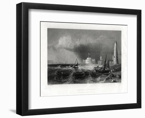 Hurst Castle, Portsmouth, 1860-W Mossman-Framed Premium Giclee Print