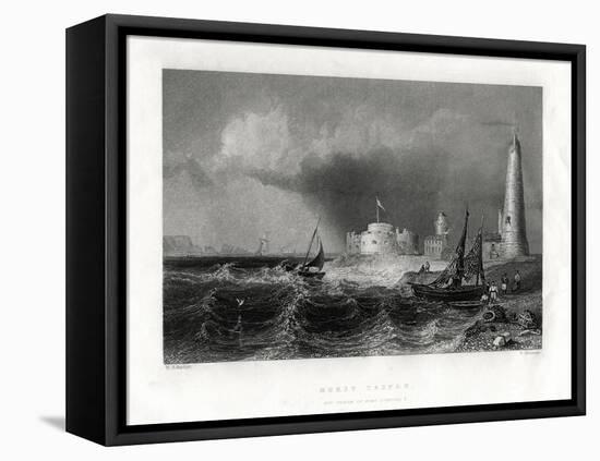 Hurst Castle, Portsmouth, 1860-W Mossman-Framed Stretched Canvas