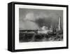 Hurst Castle, Portsmouth, 1860-W Mossman-Framed Stretched Canvas