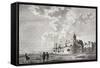 Hurst Castle-null-Framed Stretched Canvas