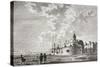 Hurst Castle-null-Stretched Canvas